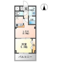 荒井駅 徒歩4分 2階の物件間取画像